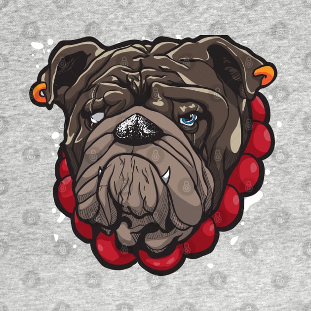 bad dog face by Mako Design 